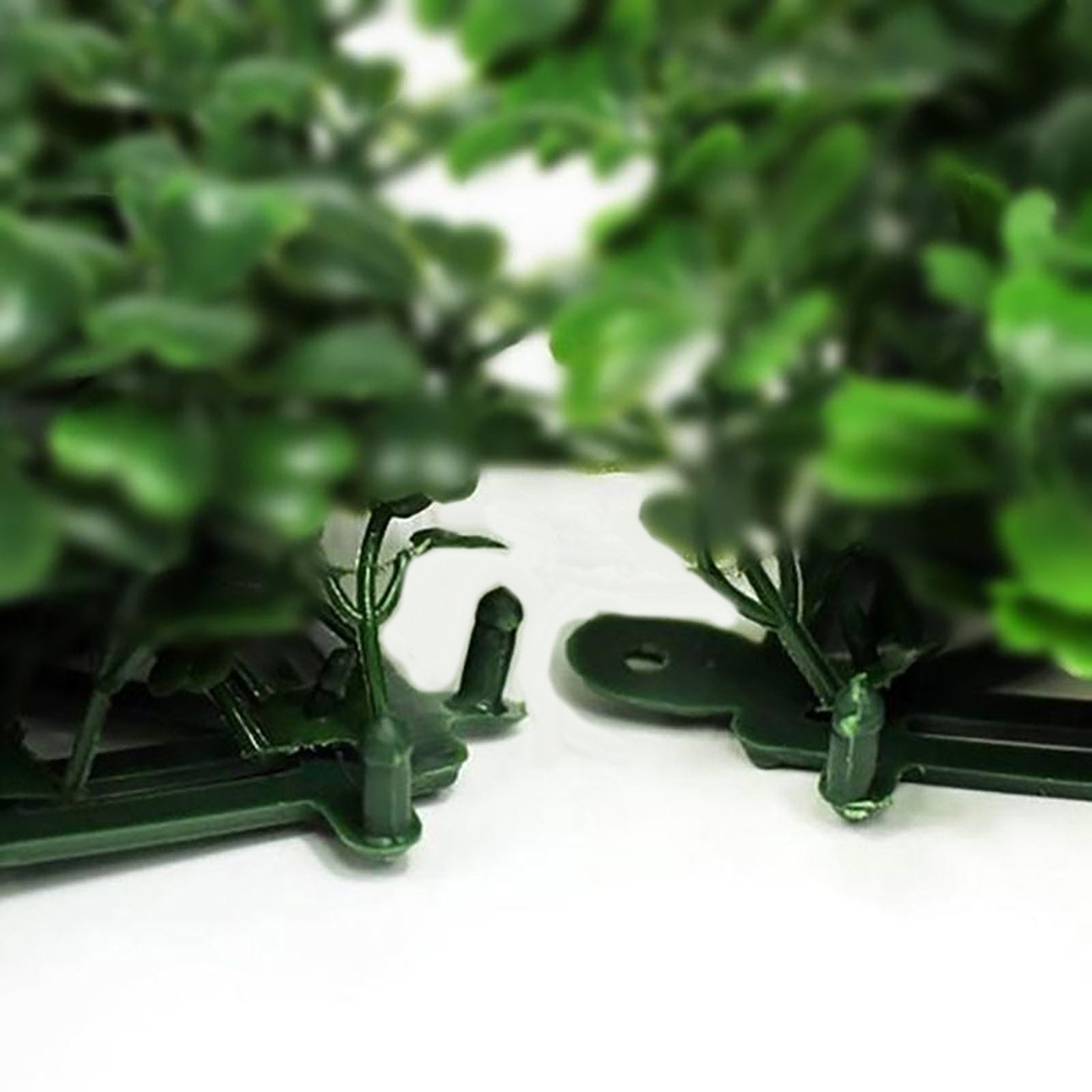 Green Flowery Boxwood Hedge Garden Wall Backdrop Mat 4 Artificial Panels 11 Sq ft.
