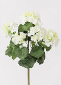 Outdoor Artificial Flowers | Water Resistant Outdoor Geranium Bush - 18