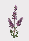 Purple Artificial Wildflower Lilac Branch - 39