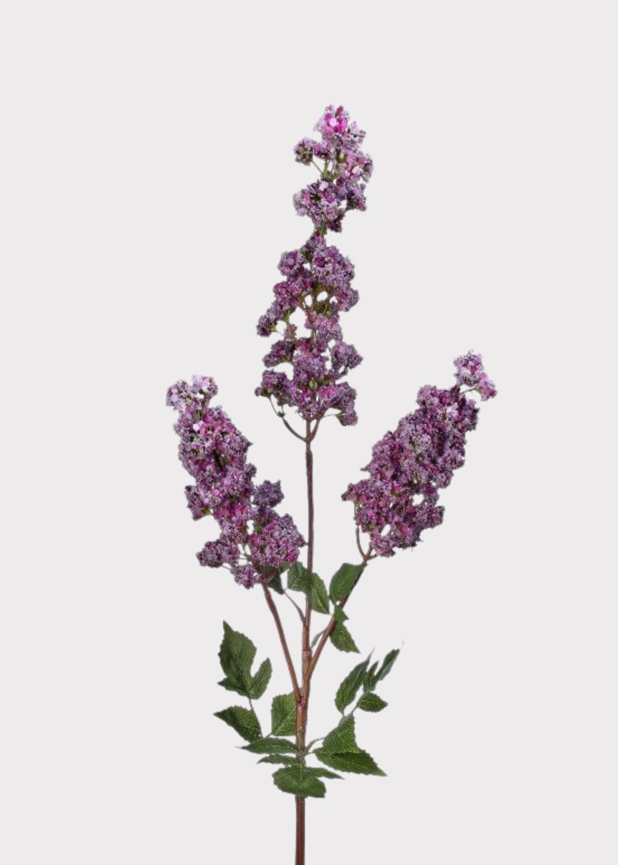 Purple Artificial Wildflower Lilac Branch - 39