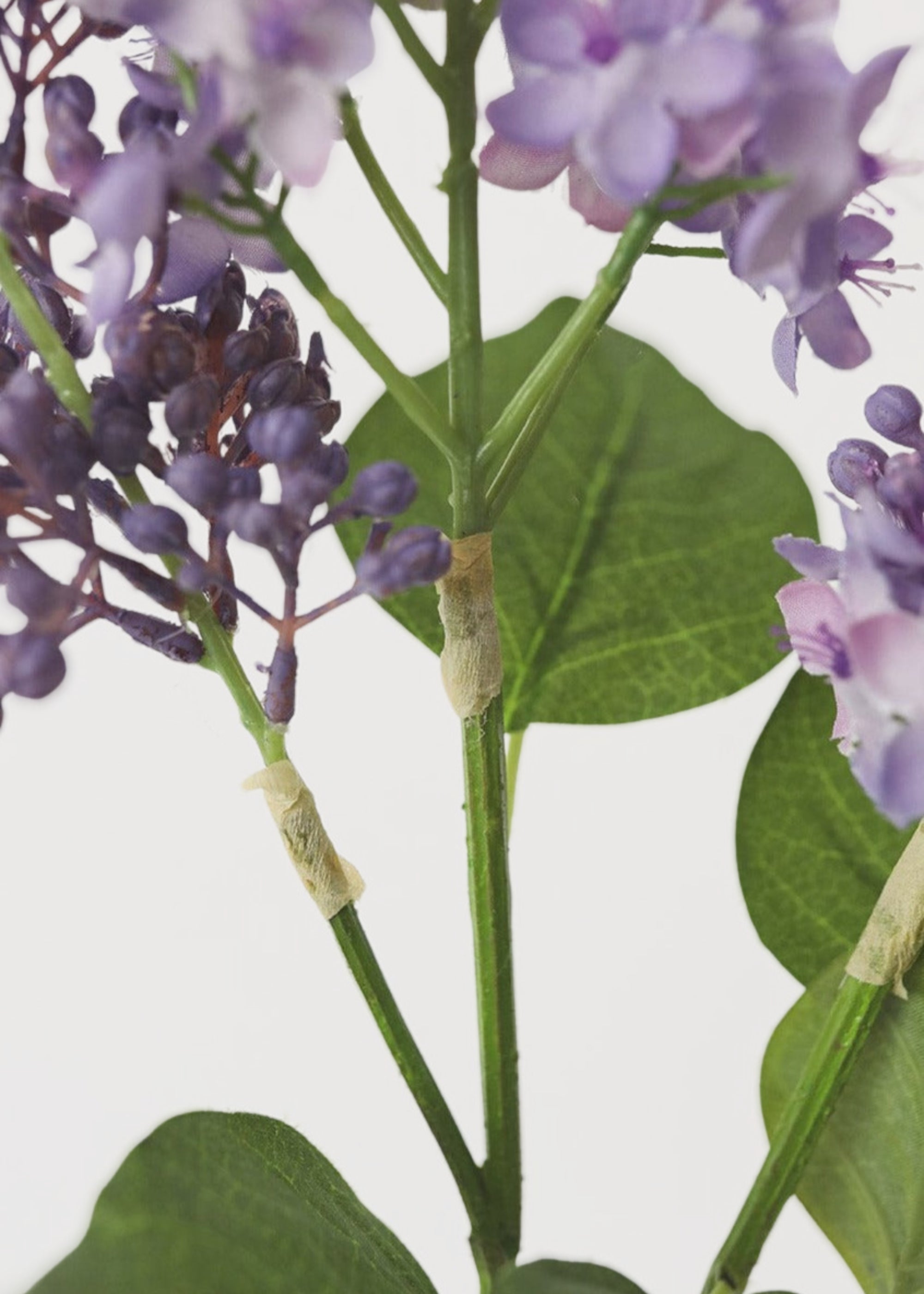 Purple Artificial Lilac Flower Stem - 34.5