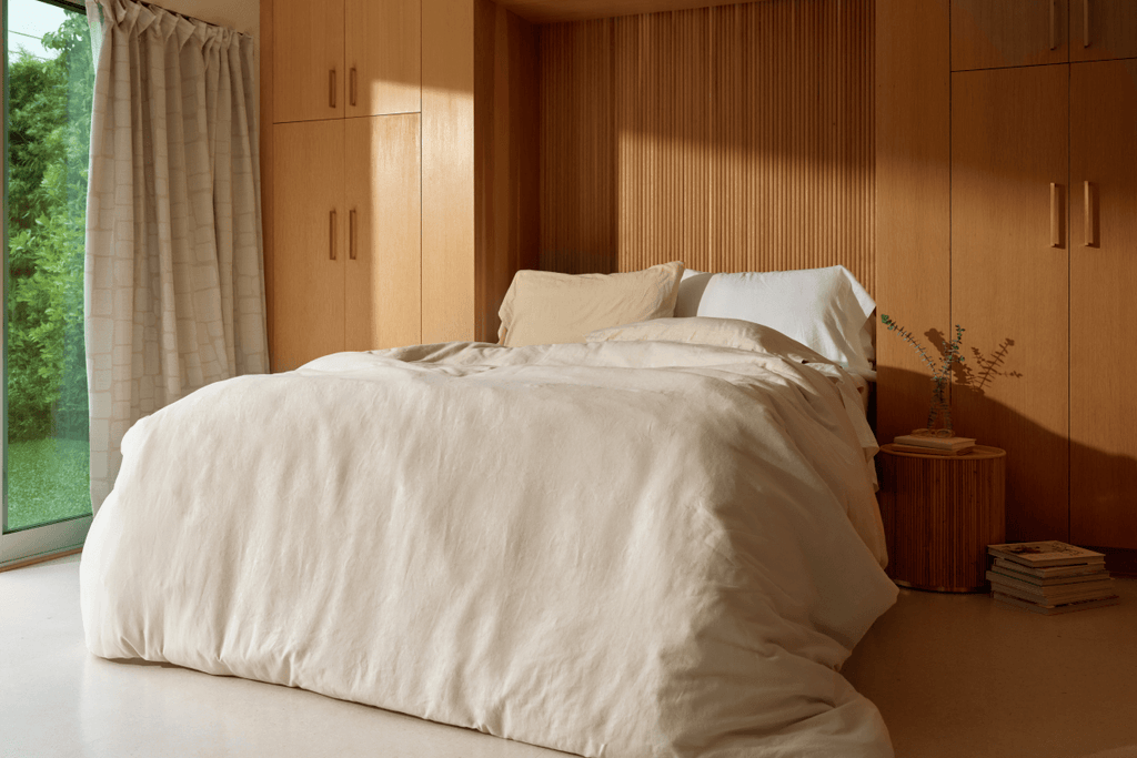 Linen-Cotton Sheet Set