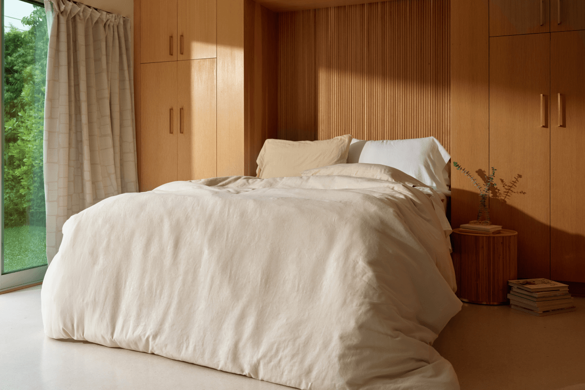 Linen-Cotton Sheet Set