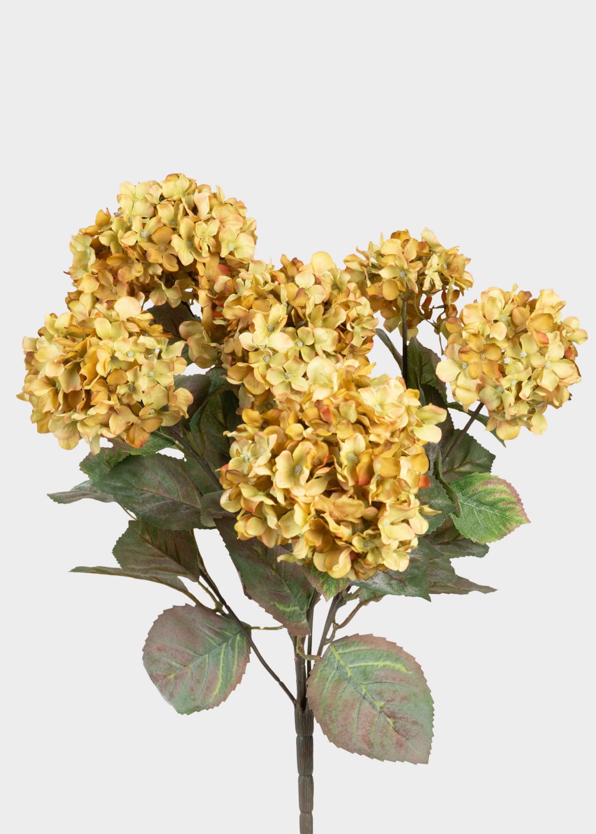 SAVE - Vintage Antique Green Fake Hydrangea Bush - 20