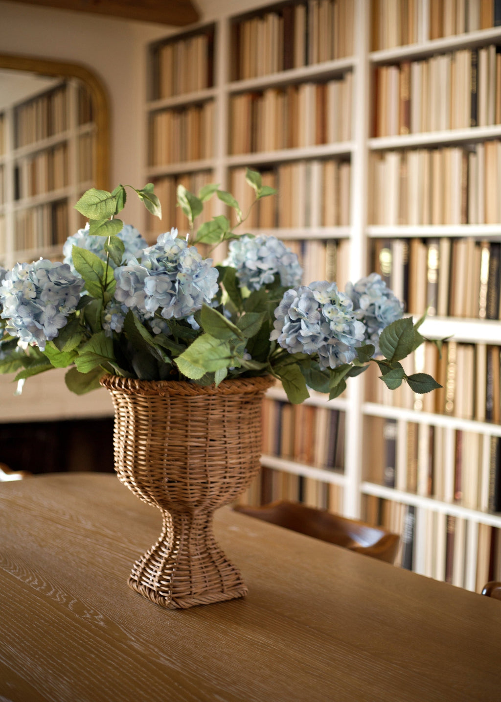 Artificial Hydrangea in Antique Light Blue - 36