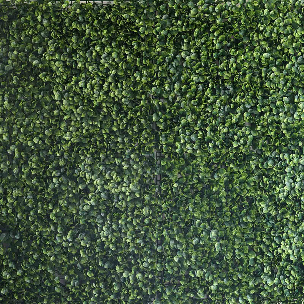 Green Boxwood Hedge Garden Wall Backdrop Mat 4 Artificial Panels 11 Sq ft.
